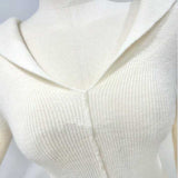 Women Long Sleeve Shirt V-neck Sweater Long Sleeve Autumn and Winter