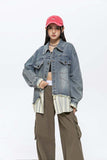 Unisex Jacket Autumn Fashion Tassel Denim Jacket