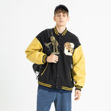 Varsity Jacket Vintage Spring and Autumn Men's Baseball Uniforms Coat for Men