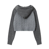 Women Sweater Hooded Sweater for Girls Casual Long Sleeve