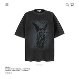 American vintage street T-shirt men's loose cotton