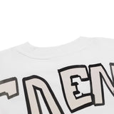 Mixed Emotion T-Shirt Blutosatire Boxy Crew Neck Loose Short Sleeve