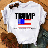 Women's Independence Day T Shirt T-shirt Women's Short Sleeve Heart Printing Loose