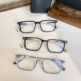 CHH Chrome Hearts Glasses pure titanium sword pattern pattern two-color temple myopia glasses frame
