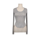 Women's Long Sleeve Shirt Top for Autumn and Winter
