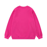 Men Hoodie Print Letter Pullover Sweatshirt Male Loose Casual Long Sleeves