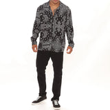 Men Shirt Fall Men's Long Sleeve Shirt