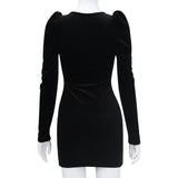 Women Desses Autumn and Winter Long-Sleeved Dress