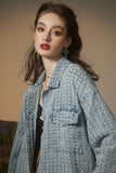 Unisex Jacket Fall Vintage Denim Jacket Women's Clothing