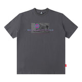 Men's T Shirt Printed Top T-shirt Men's and Women's Loose Short Sleeve