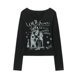 Women Long Sleeve T-Shirt Long Sleeve T-shirt Women's Spring and Autumn Casual Short