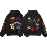 HS Hoodie Letter Print Male Female Casual