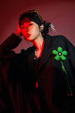 Unisex Jacket Autumn Detachable Small Flower Suit Women's Clothing