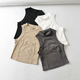 Women T-Shirt Short Slim Vest for Women Fashion Tops Women