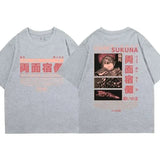 Men Women Japanese Anime Jujutsu Kaisen T-shirt Manga