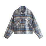 Women T-Shirt Women's Autumn and Winter Shirt Long Sleeve Loose Breasted