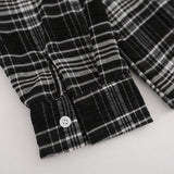 Men's Long Sleeve T Shirt Men's Spring and Autumn Stitching Embroidered Letter Long Sleeve Shirt