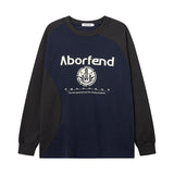 Men Long Sleeve Shirt Design Stitching Long Sleeve Bottoming T-shirt Men and Women Autumn