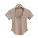 Women T-Shirt Short-Sleeved T-shirt Women's Top T-shirt