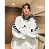 Men Hoodie Sweater Men's Autumn Retro Fashion Brand Loose Sports and Leisure without Hat