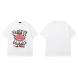 Men T Shirt Couple Half Sleeve T-shirt Hip Hop Casual Short Sleeve T-shirt for Men and Women