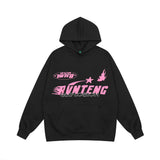Men Hoodie Letter Printed Hoodie Men's Loose Long Sleeve Spring and Autumn Leisure