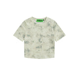 Women T-shirt Printed Short-Sleeved T-shirt for Girls Summer Outer Wear Short