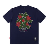 Men T Shirt Spring/Summer Letter Print Loose Short Sleeve T-shirt for Men and Women
