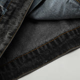 Men Denim Jacket Men's Washed Do the Old Cowboy
