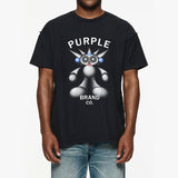 Purple Brand T Shirt Short Sleeve T-shirt Blouse