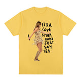 Taylor Concert Vintage T-shirt Summer Fashion Fans Gift