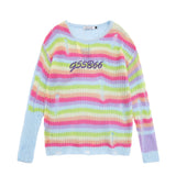 Women Sweater Long Sleeve Women's Spring and Autumn Loose round Neck Sweater