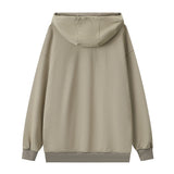 Men Hoodie Sweater Men's Autumn and Winter Washed and Worn Loose