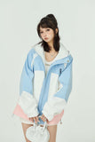 Unisex Jacket Women's Autumn Letter Embroidered Hooded Jacket