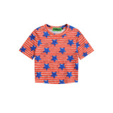 Women T-shirt Short-Sleeved T-shirt Girls Ins Niche round Neck
