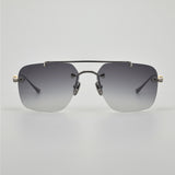 Chrome Hearts Sunglasses Frameless Ultra Light Titanium Pilot Sunglasses