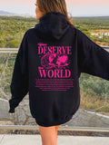 Korean version ins sweater women's loose hooded top shirt jacket