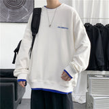 Men Hoodie Sweater Men's round Neck Hiphop Idle Style