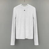 Women Long Sleeve Shirt T-shirt Women's Tops Women's Letters