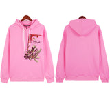 Palm Angle Hoodie Palm Angels Embroidered Hoodie Men's and Women's Hoodie Coat
