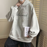 Men Hoodie Hiphop Sweater Men's Spring and Autumn Hooded Jacket Fashion Brand Top