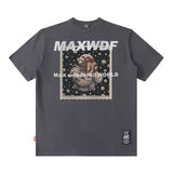 Men T Shirt Men's Short-Sleeved T-shirt Versatile Loose