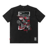 Men T Shirt Retro Short Sleeve T-shirt Men and Women Ins Style