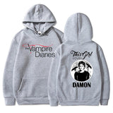 The Vampire Diaries Hoodies Women Fashion Personality