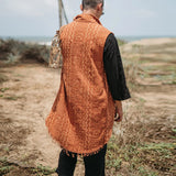 Men T Shirt Summer Men Cotton Linen Vest Vest Coat
