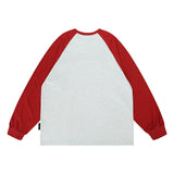 Men Hoodie round Neck Sweater Men Autumn Cotton Loose Raglan Long Sleeve