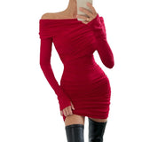 Women Desses Spring Dress Long Sleeve Temperament