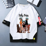 Sally Face T Shirts Supremeforce2022 Adventure Puzzle Solving Costume Sally Face