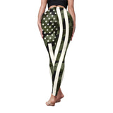 National Flag Day Leggings Spring and Summer Fans Print Leggings Independence Day Clothing
