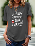 Women's Independence Day T Shirt Pattern Printed Short-Sleeved T-shirt